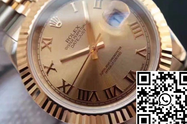 Datejust Gold 41mm Wrapped 126333-007 Rolex Dial 0817